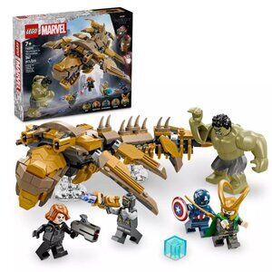 NEW Lego Marvel The Avengers vs. The Leviathan Superhero Set #76290 - 347 Pieces